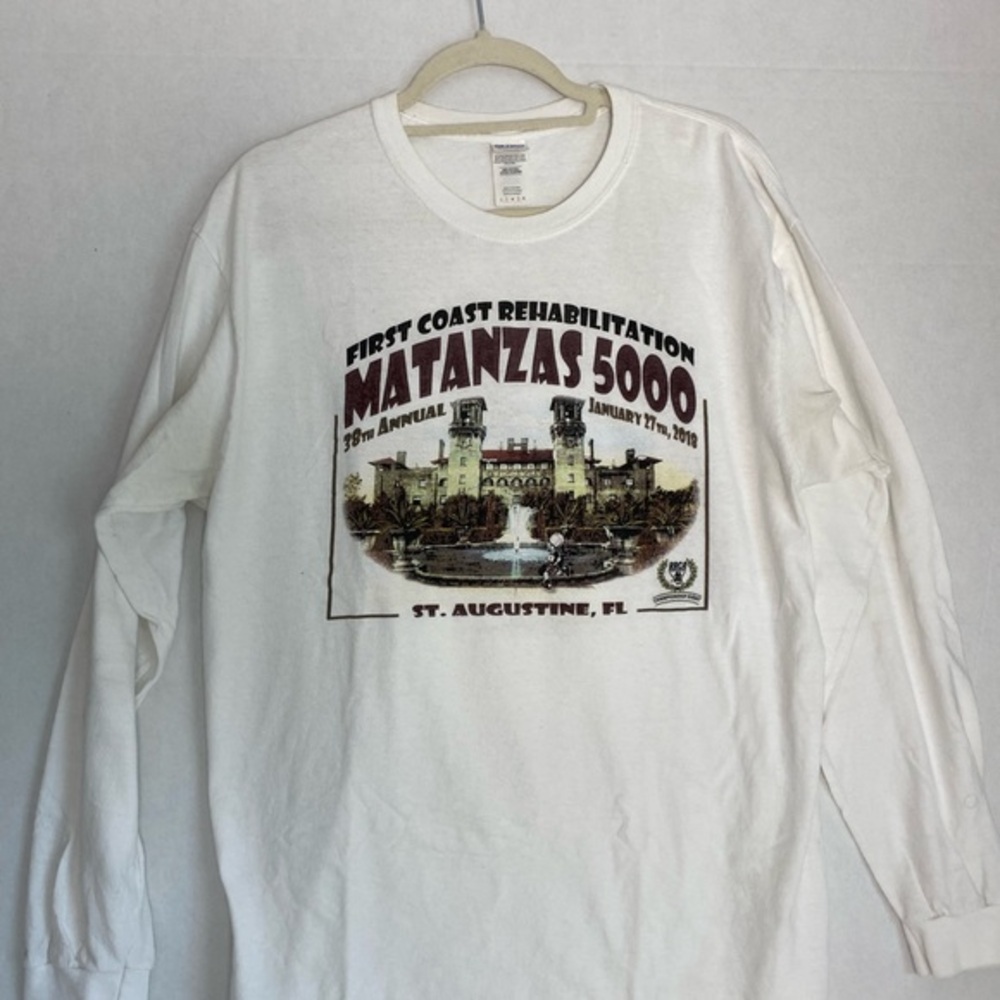 First Coast Matanzas 5000 Run St. Augustine FL 2018 - RRCA Event - Large Tee